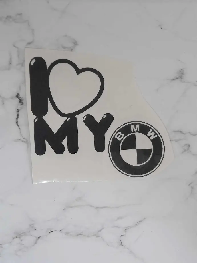 Stickers I love BMW