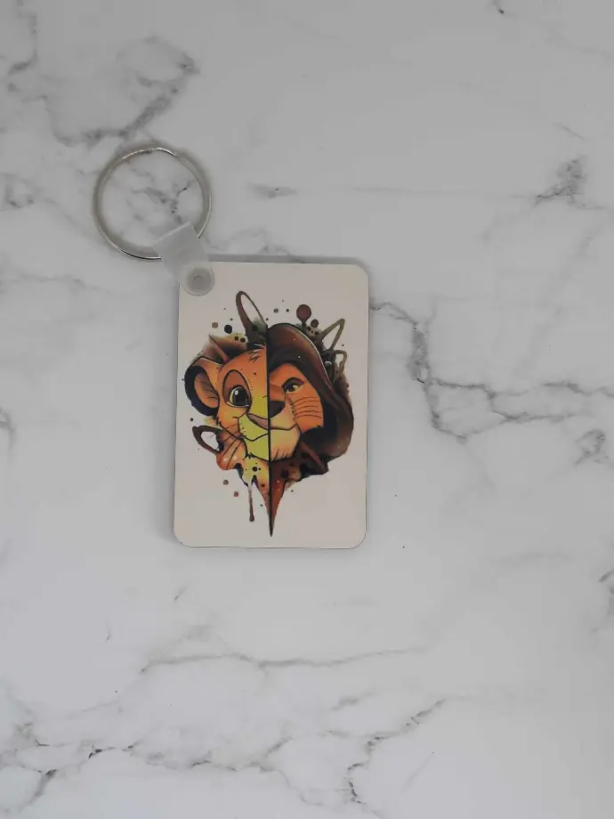 Porte-clés roi lion