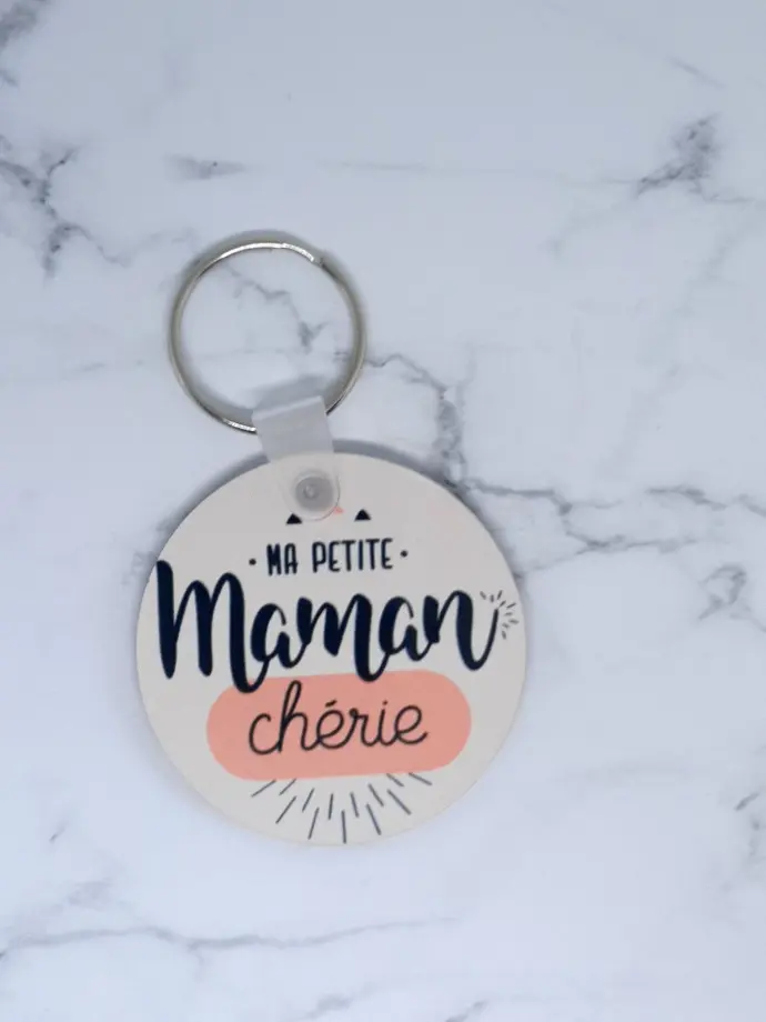 Porte-clés Ma petite maman chérie