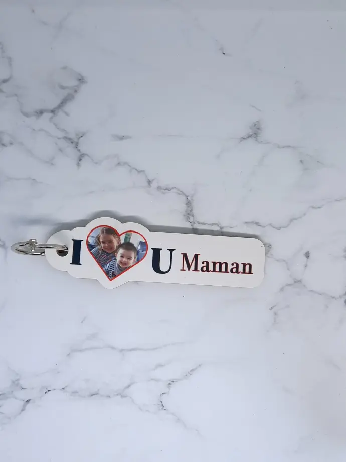 Porte-clés i love you maman