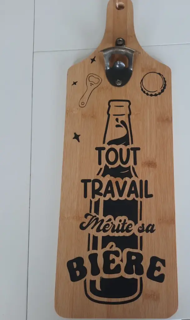 Planche à découper Biére