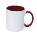 Mugs intérieur et anse Bordeaux