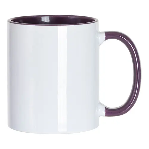 Mugs intérieur et anse violet