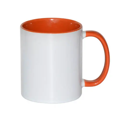 Mugs intérieur et anse Orange