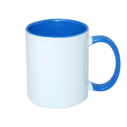 Mugs intérieur et anse Bleu clair