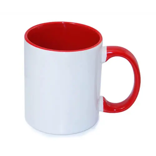 Mugs intérieur et anse Rouge