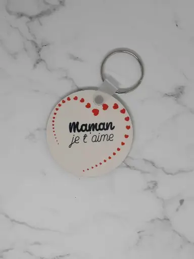 Porte-clés maman je t'aime