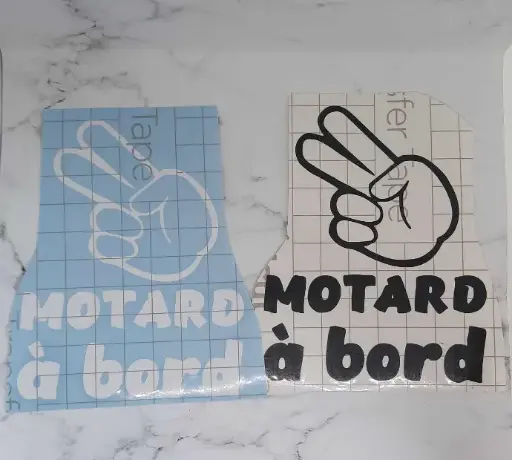Stickers Motard à bord