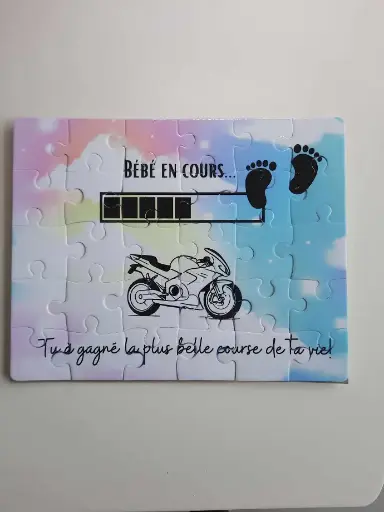 Puzzle Annonce grossesse