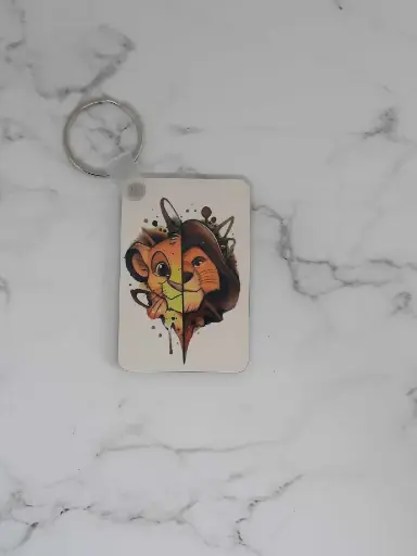 Porte-clés roi lion