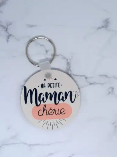 Porte-clés Ma petite maman chérie