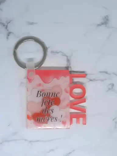 Porte-clés Bonne fête des mères