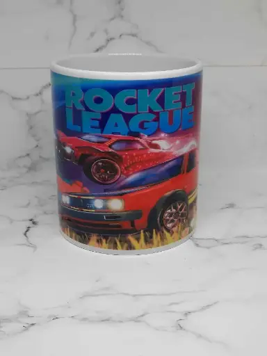 Mugs Rocket league voiture rouge