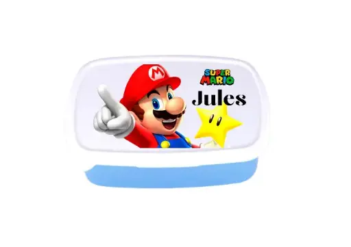 Boite à goûter Mario