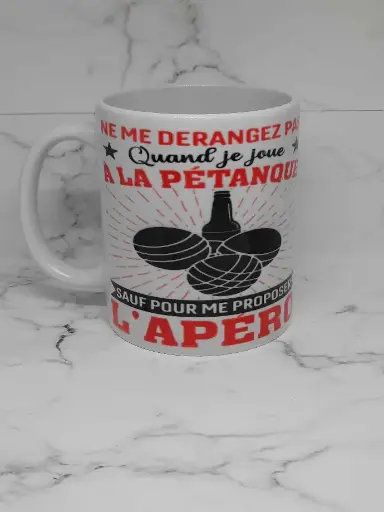Mugs pétanque