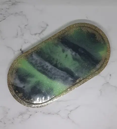Vide poche Noir et vert